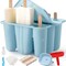 Popsicle Molds for Kids, 9 Pieces Popsicles Molds Silicone BPA